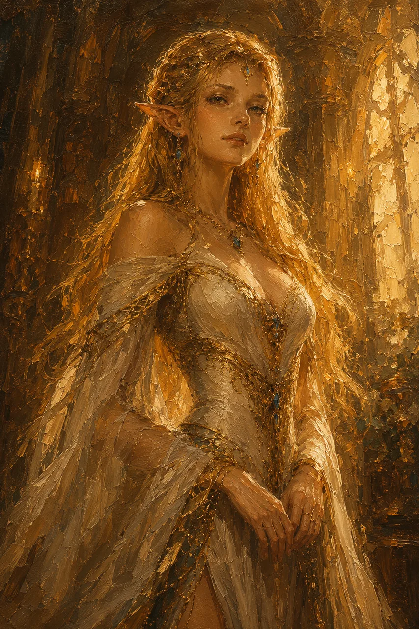 oil painting — art style reference