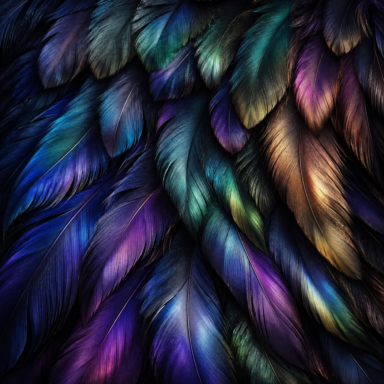 feathers — material reference